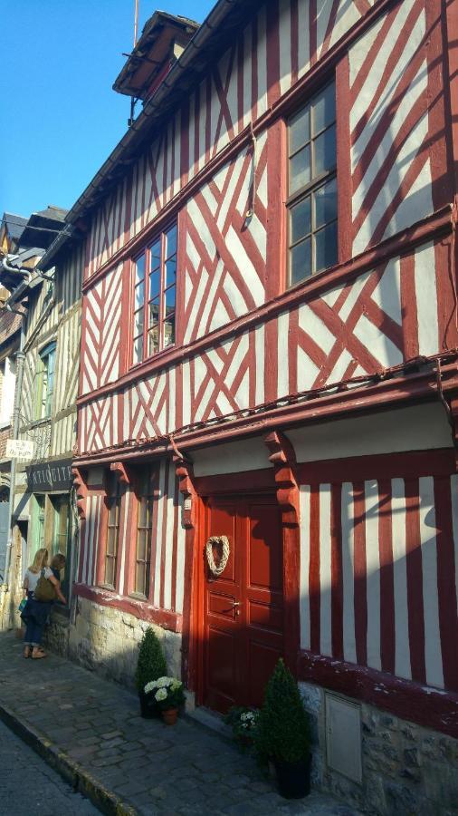 -La Batisse -Parking Prive -Coeur Historique - La Clef De Honfleur Apartment Luaran gambar